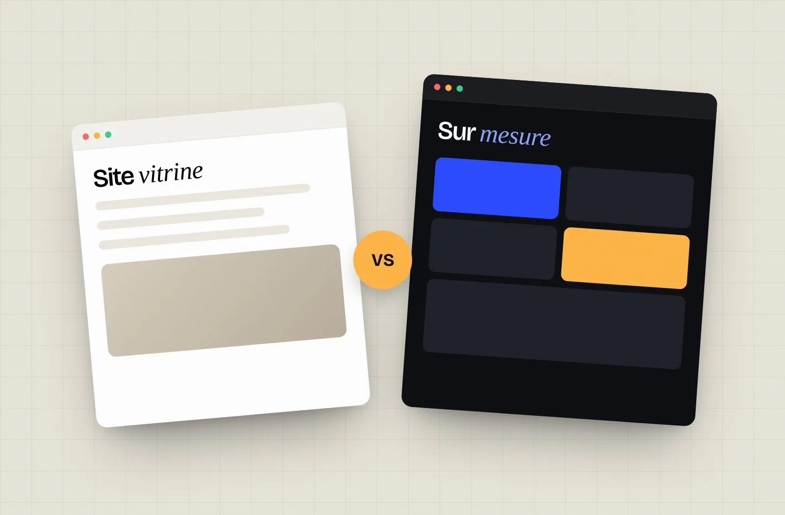 Site vitrine ou site sur mesure : comment faire le bon choix ?